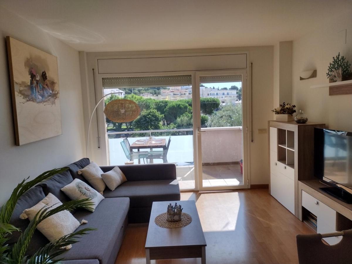 Encantador Apartamento Familiar 4 Px Con Terraza, Parking Y Wi-Fi En Llança Zewnętrze zdjęcie